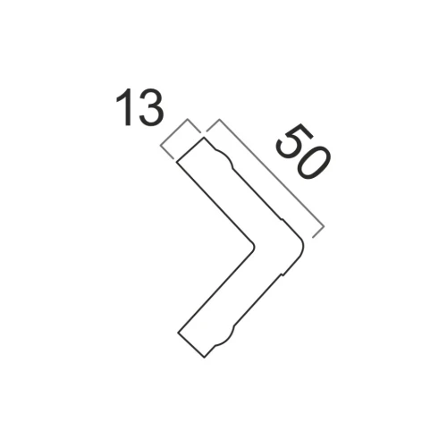 Угол Cosca 50 платина 142-937 на otdelka1.ru