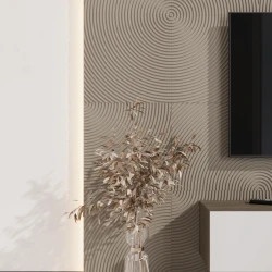 Стеновая панель Ликорн МДФ Квадратная Латте