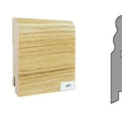 Плинтус шпонированный Finitura Dekor 100x19 Дуб