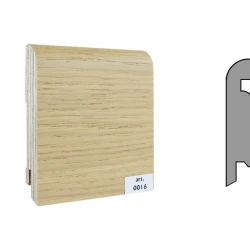 Плинтус шпонированный Finitura Dekor 70x15 №016