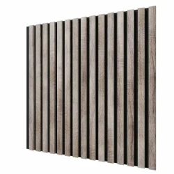 Акустическая реечная панель Cosca Дуб Дымчатый 600 мм