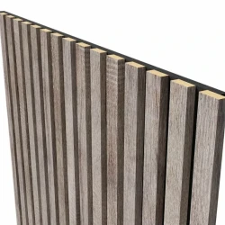 Акустическая реечная панель Cosca Дуб Дымчатый 600 мм