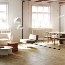 Кварцевый ламинат Fargo Herringbone 44-5003-4 Дуб Неаполь