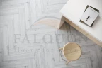 Виниловый Ламинат SPC The Floor Herringbone P1007 Ice Oak HB на Otdelka1.ru