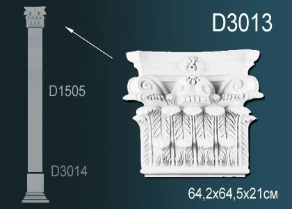 Пилястра Perfect / Перфект D3013 на Otdelka1.ru