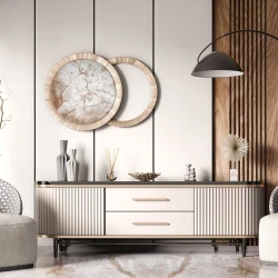 Панель шпонированная Finitura Dekor орех 195x10x2750 мм