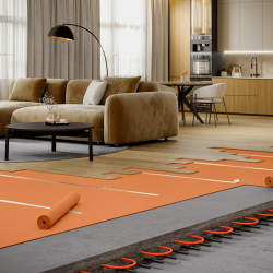 Подложка EcoHeat 1мм Thermal Vinil floor HD 01PF