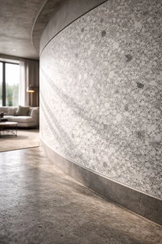 Гибкая керамика Alpine Walls Soft Ceramic MTR-017PW Terrazzo Milano на Otdelka1.ru