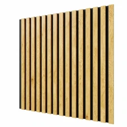 Акустическая реечная панель Cosca Дуб Медный 600 мм