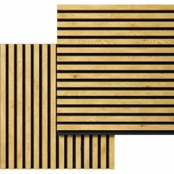 Акустическая реечная панель Cosca Дуб Медный 600 мм