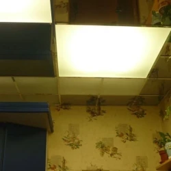 Потолочное пескоструйное стекло 595х595