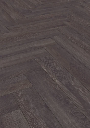 Ламинат Кронотекс / Kronotex Herringbone D6010 Дуб Эльба черный на Otdelka1.ru