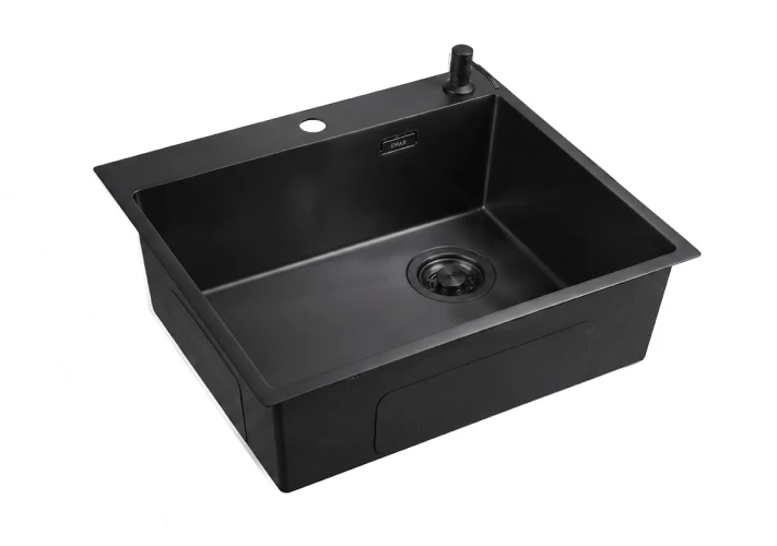 Мойка для кухни EMAR EMB-560(TOP) PVD Black на Otdelka1.ru