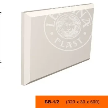 Фасадный боссаж LepninaPlast БВ-1/2 на otdelka1.ru