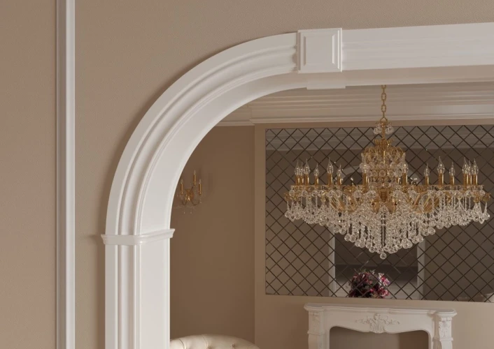 Арка Cosca Ротонда белый ламинированный МДФ набор