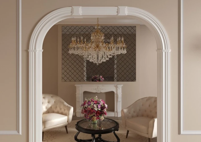 Арка Cosca Ротонда белый ламинированный МДФ набор