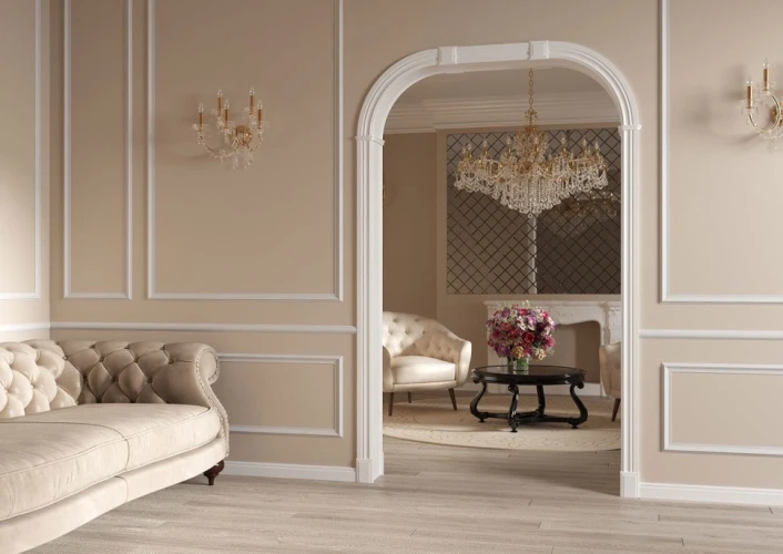 Арка Cosca Ротонда белый ламинированный МДФ набор