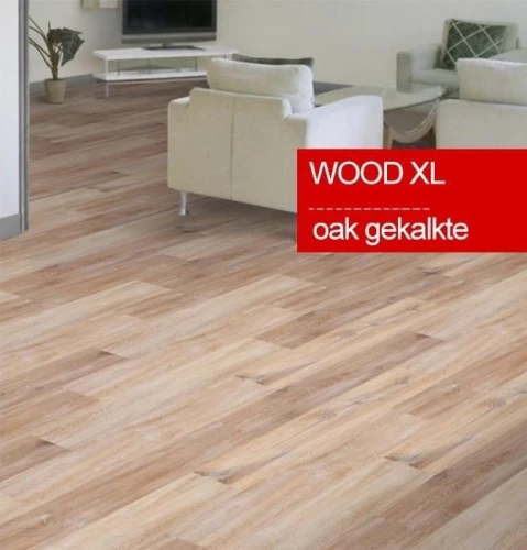 Замковая напольная пробка Коркстайл / Corkstyle Wood XL Oak gekalkte на Otdelka1.ru