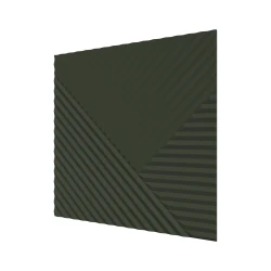 Стеновая панель Ликорн МДФ Квадратная Оливковый