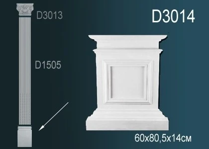 Пилястра Perfect / Перфект D3014 на otdelka1.ru