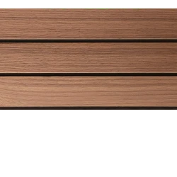 Панель шпонированная Finitura Dekor орех 125x10x2750 мм