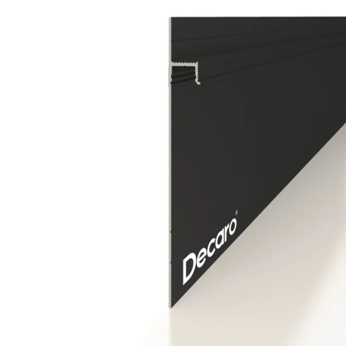 Скрытый плинтус Decaro Invisible i100 Черный анодированный на Otdelka1.ru