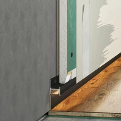 Теневой плинтус Laconistiq Light Черный анодированный