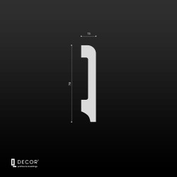 Дюрополимерный плинтус Q Decor SX012