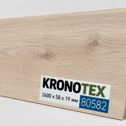 Плинтус МДФ Кронотекс / Kronotex 80582 Norfolk Oak Beige