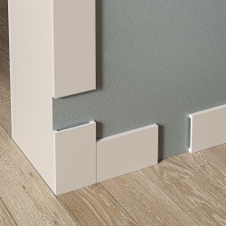 Плинтус Cosca PX058 80x10 Экополимер