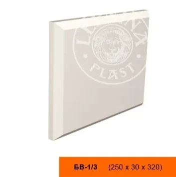 Фасадный боссаж LepninaPlast БВ-1/3 на otdelka1.ru