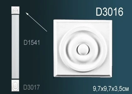 Пилястра Perfect / Перфект D3016 на Otdelka1.ru