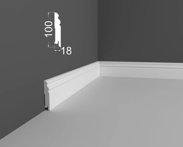 Плинтус Deartio P 5.100.18 на otdelka1.ru