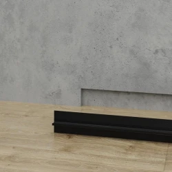 Теневой плинтус Laconistiq Regular Черный анодированный