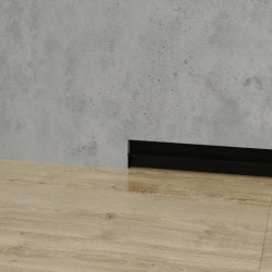 Теневой плинтус Laconistiq Regular Черный анодированный