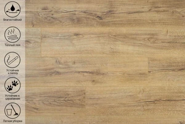 Ламинат Peli Anatolia Design 904 Дуб Кремовый на otdelka1.ru