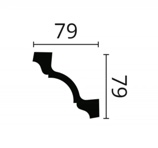 Карниз гибкий NMC Z19 Flex Arstyl на otdelka1.ru