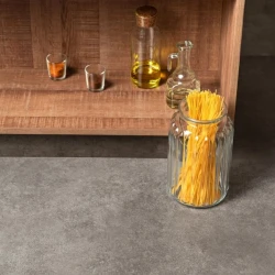 Виниловая плитка Винилам / Vinilam Ceramo XXL Stone 71610 Цемент Стальной