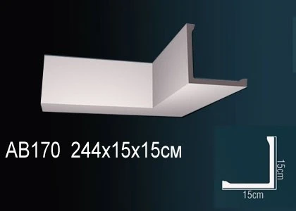 Карниз Perfect / Перфект AB170 на otdelka1.ru
