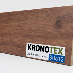 Плинтус МДФ Кронотекс / Kronotex 80612 Norfolk Oak Kaffe