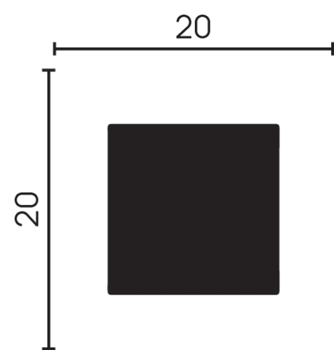 Молдинг Decor Dizayn 622-90SH на otdelka1.ru