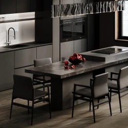 Кварцевый паркет Quartz Parquet Классик 5/06 мм 1258-04 Дуб Амбарный