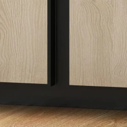 Теневой плинтус Laconistiq Reverse 2.0 Черный анодированный