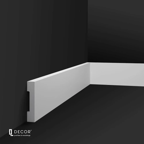 Дюрополимерный плинтус Q Decor SX030 на Otdelka1.ru