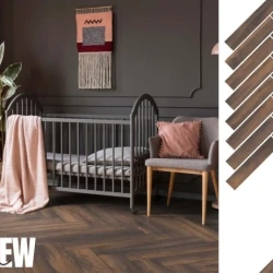 Ламинат Кронотекс / Kronotex Herringbone 10mm D6008 Дуб Эльба