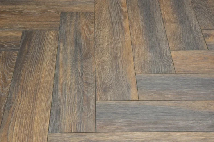 Ламинат Кронотекс / Kronotex Herringbone 10mm D6008 Дуб Эльба на otdelka1.ru