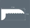 Плинтус Cosca PL015 10x21 Экополимер на Otdelka1.ru