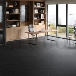 Виниловый Ламинат SPC Falquon The Floor Herringbone U190 Black HB