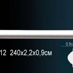 Молдинг гладкий Перфект AD312F