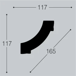 Угол bello deco М15У1